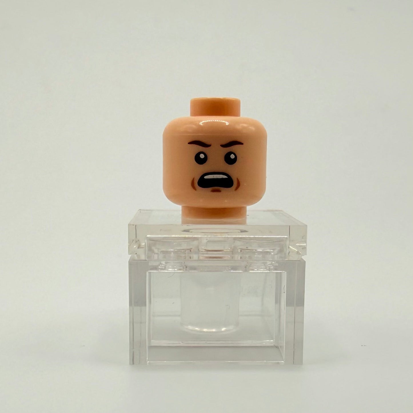 Angry Face Head