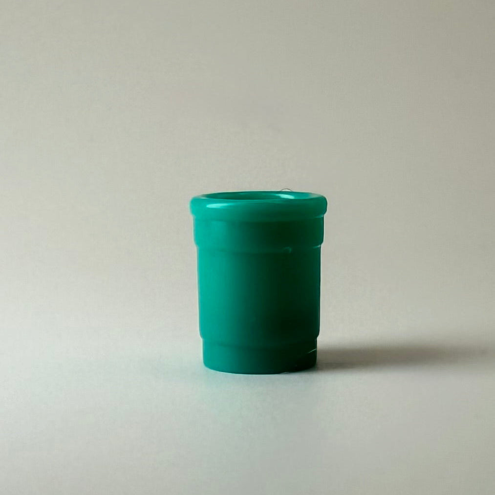 Party Cup - Dark Turq No Rim