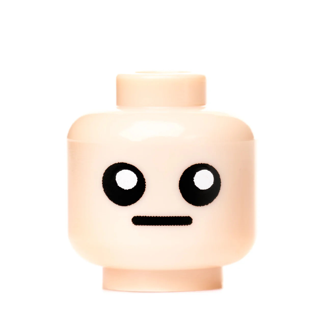 Dilated Eyes Head - Light Nougat
