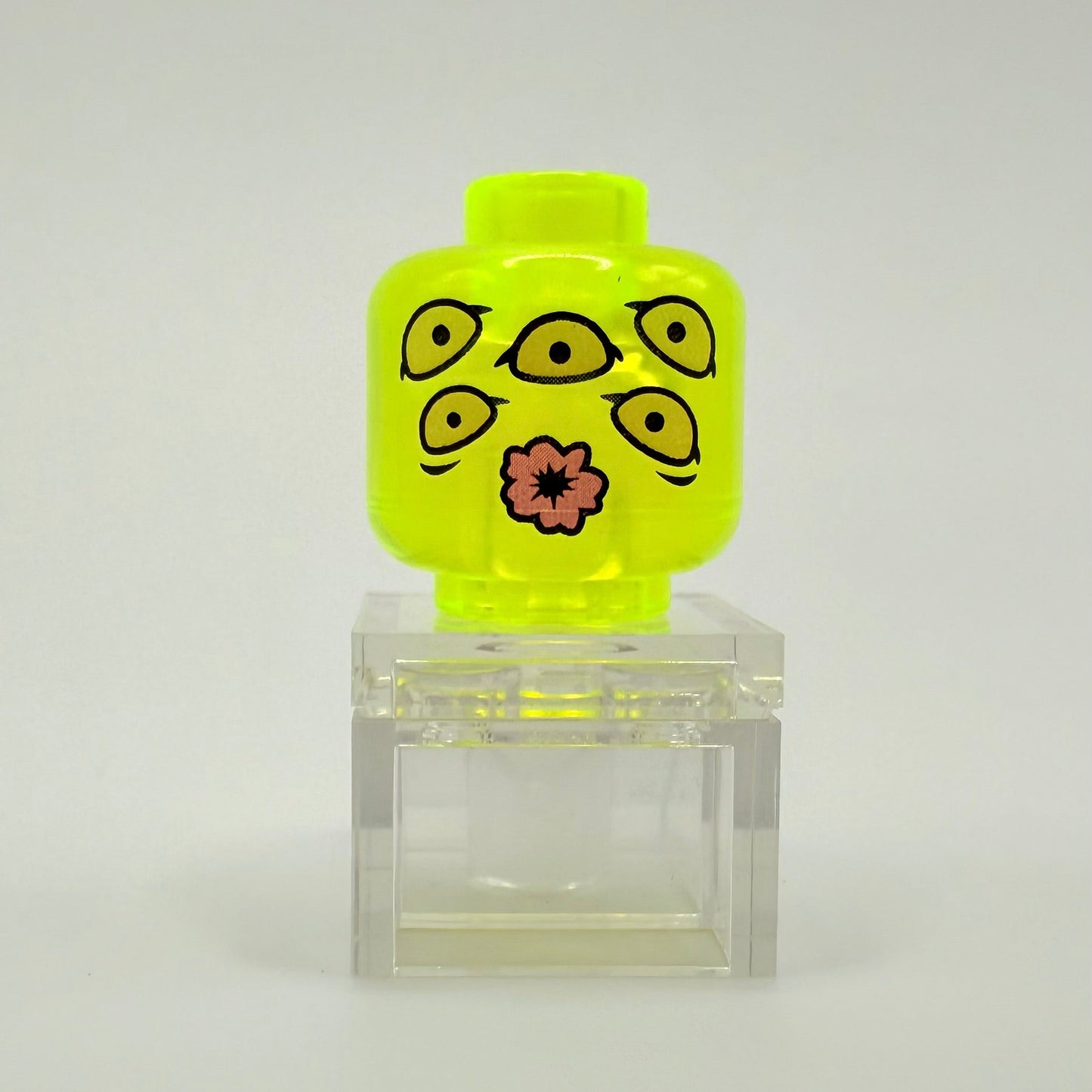 Big Alien Head - Trans Clear Yellow