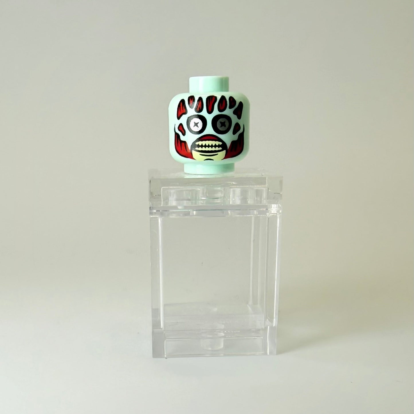 Alien Head - Light Aqua