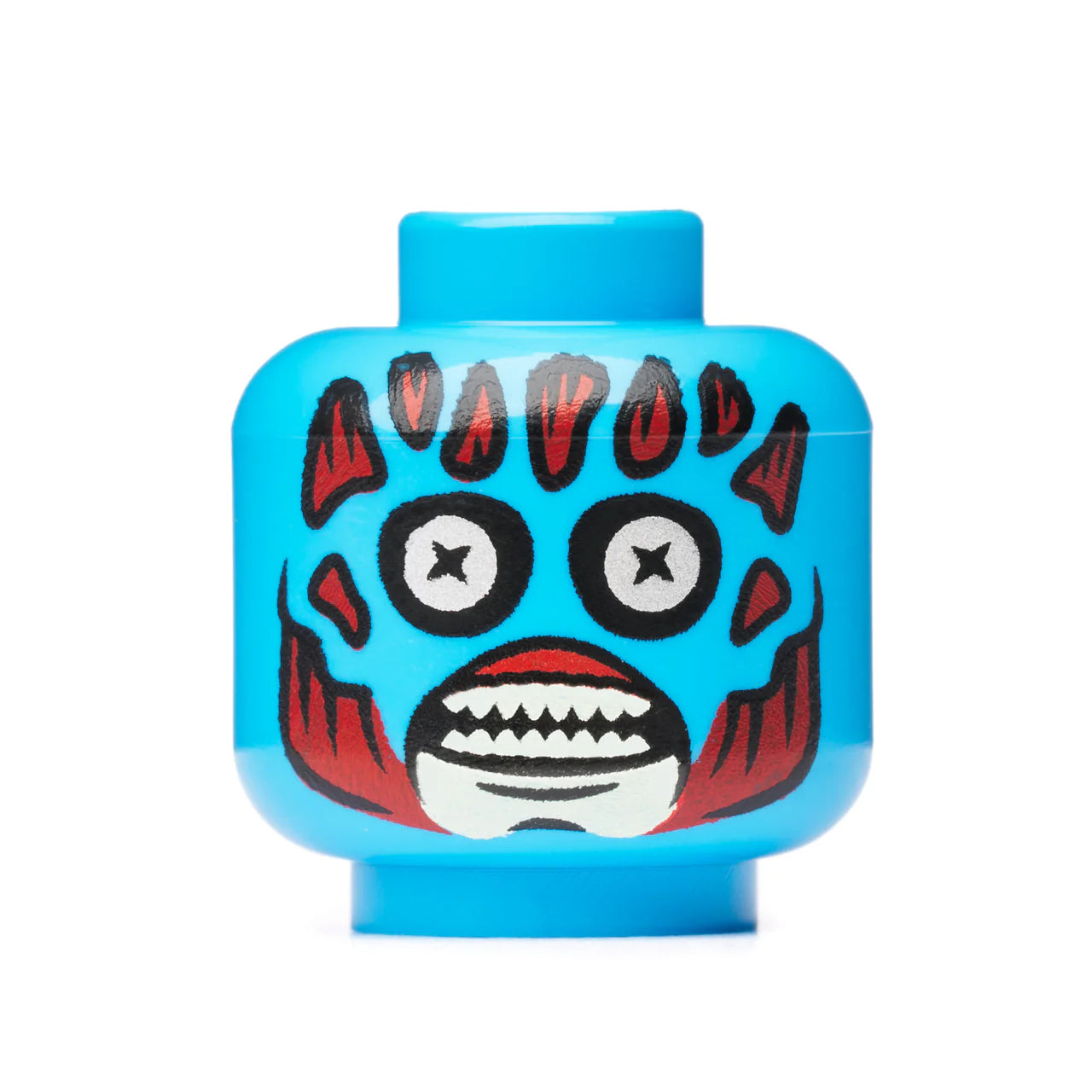 Alien Head - Dark Azure