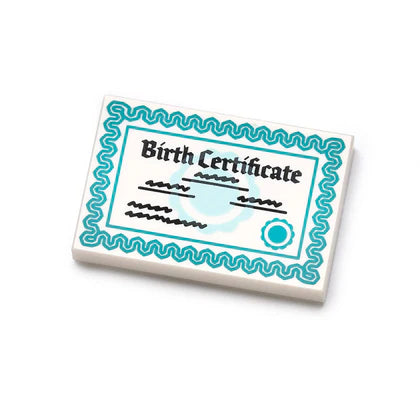 Birth Certificate Tile
