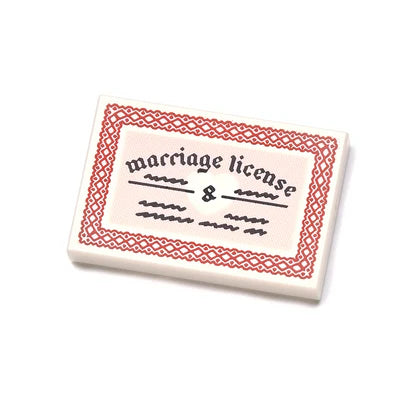 Marriage License Tile