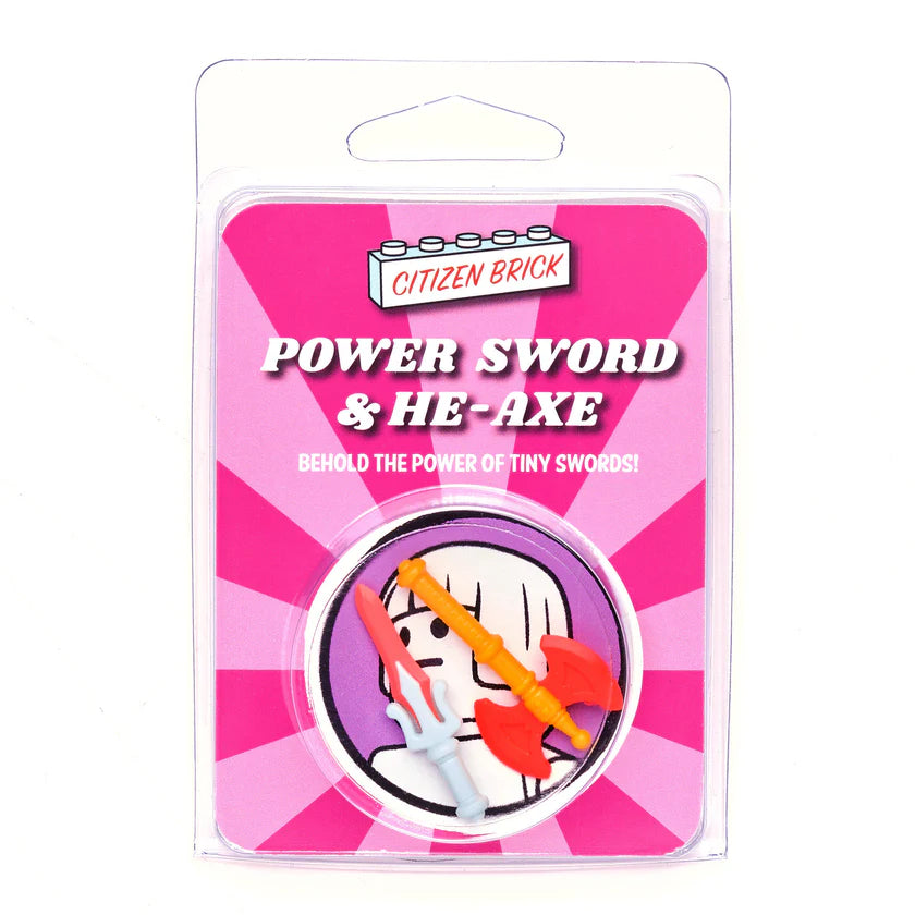 Power Sword & He-Axe ( Random Colors)