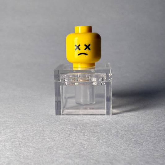 Dead Neutral Sad Head - Yellow