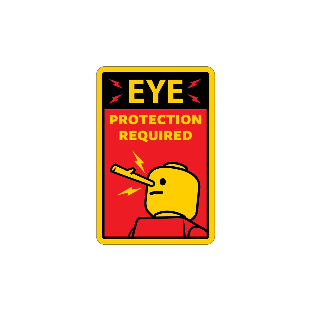 CB Safety Stickers