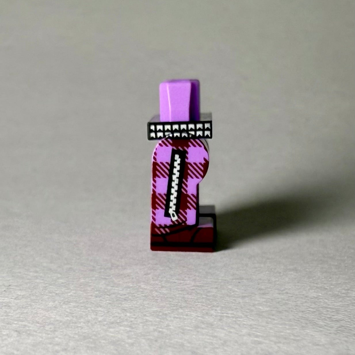 Plaid Pants - Medium Lavender