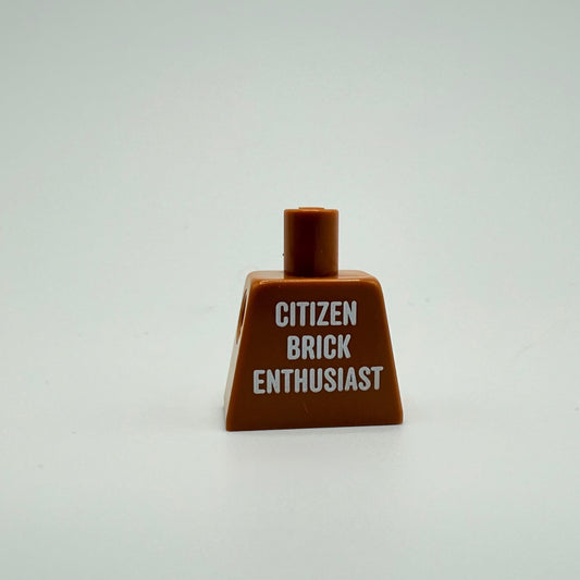 Citizen Brick Enthusiast Torso - Medium Nougat