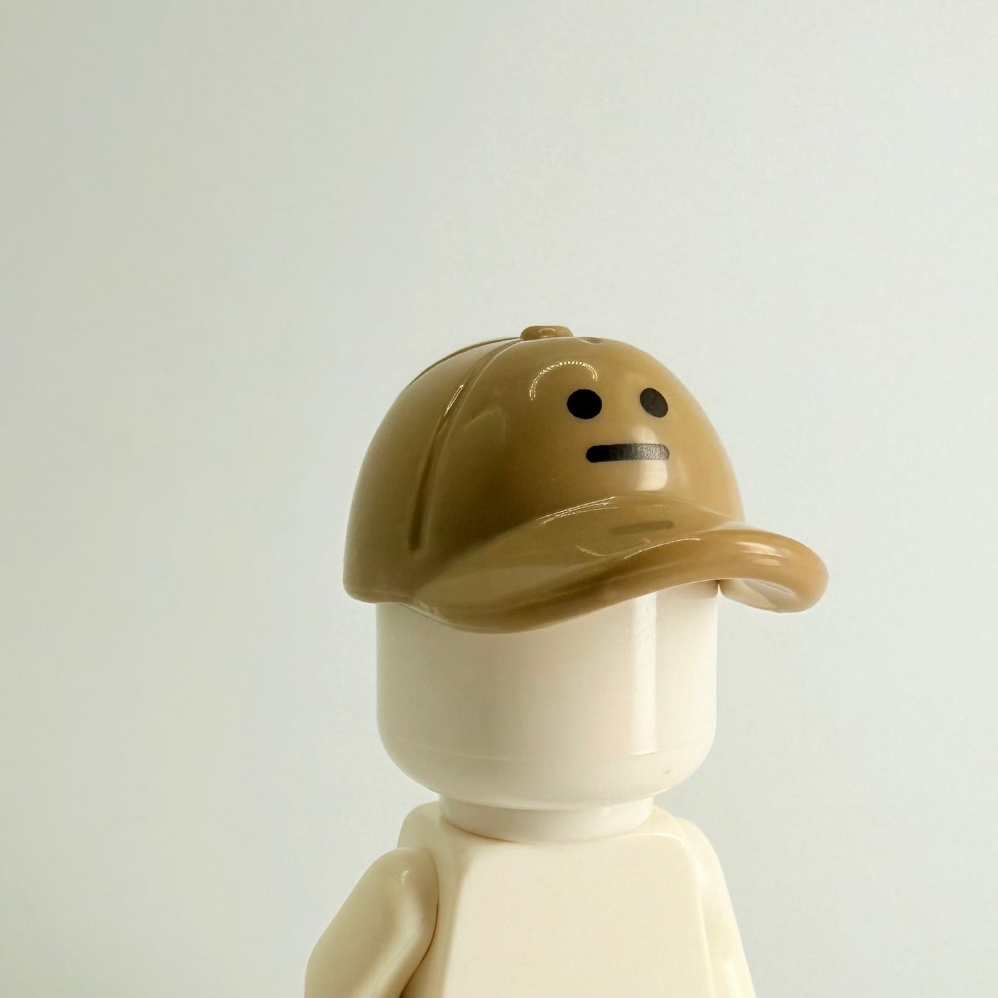 Big Neutral Hat - Dark Tan