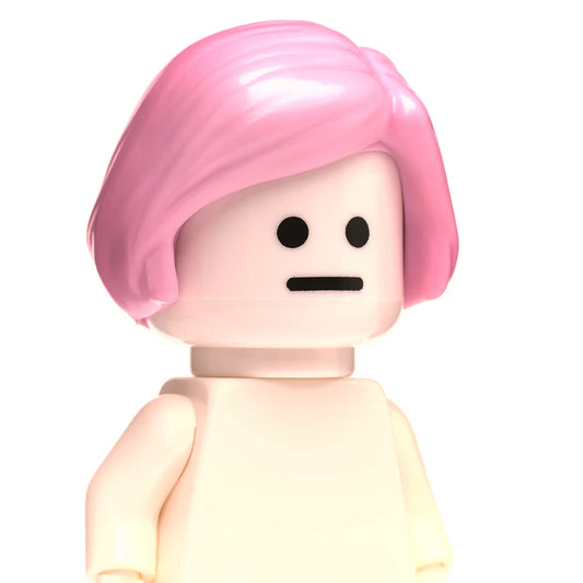 Big Hair Pageboy - Bright Light Pink