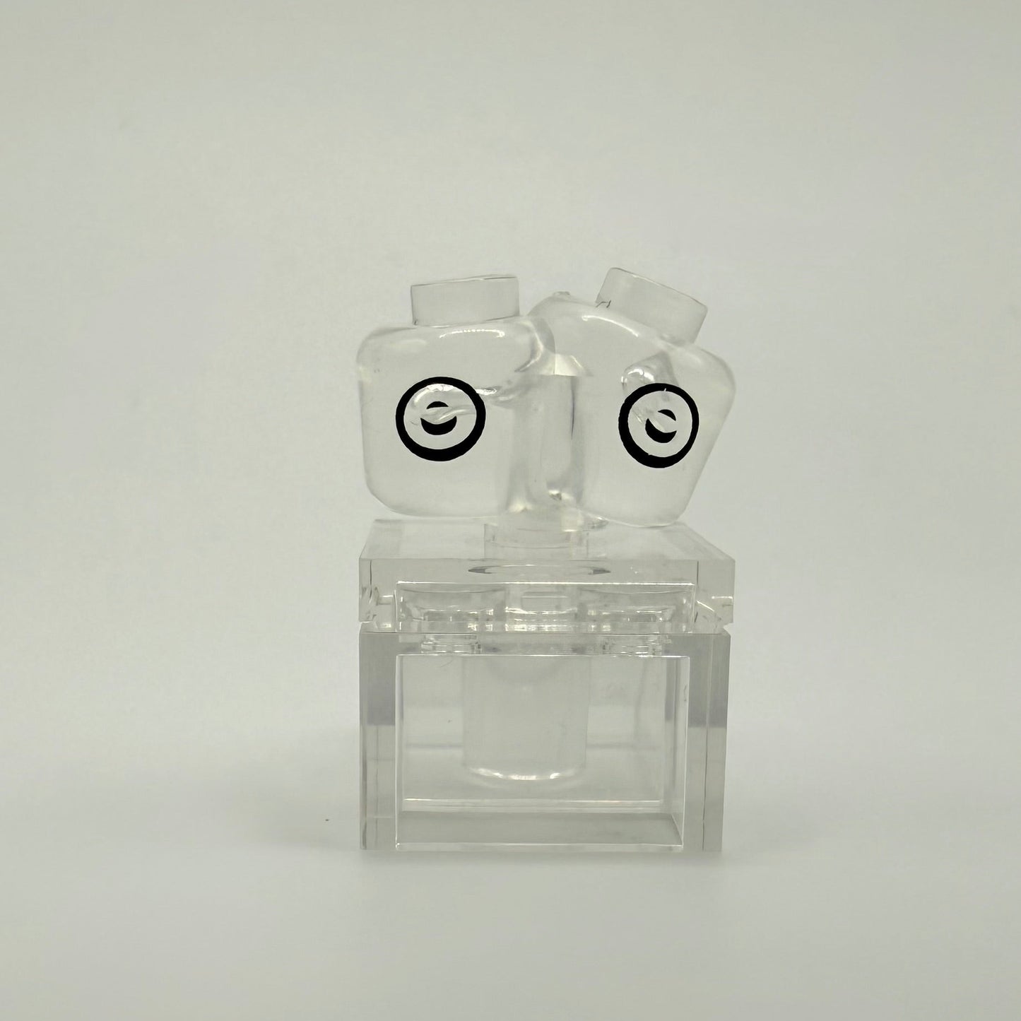 Double Nipple Head - Trans Clear