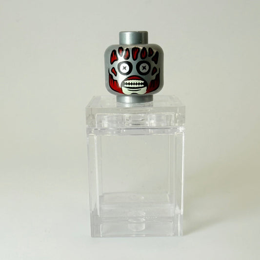 Alien Head - Flat Silver