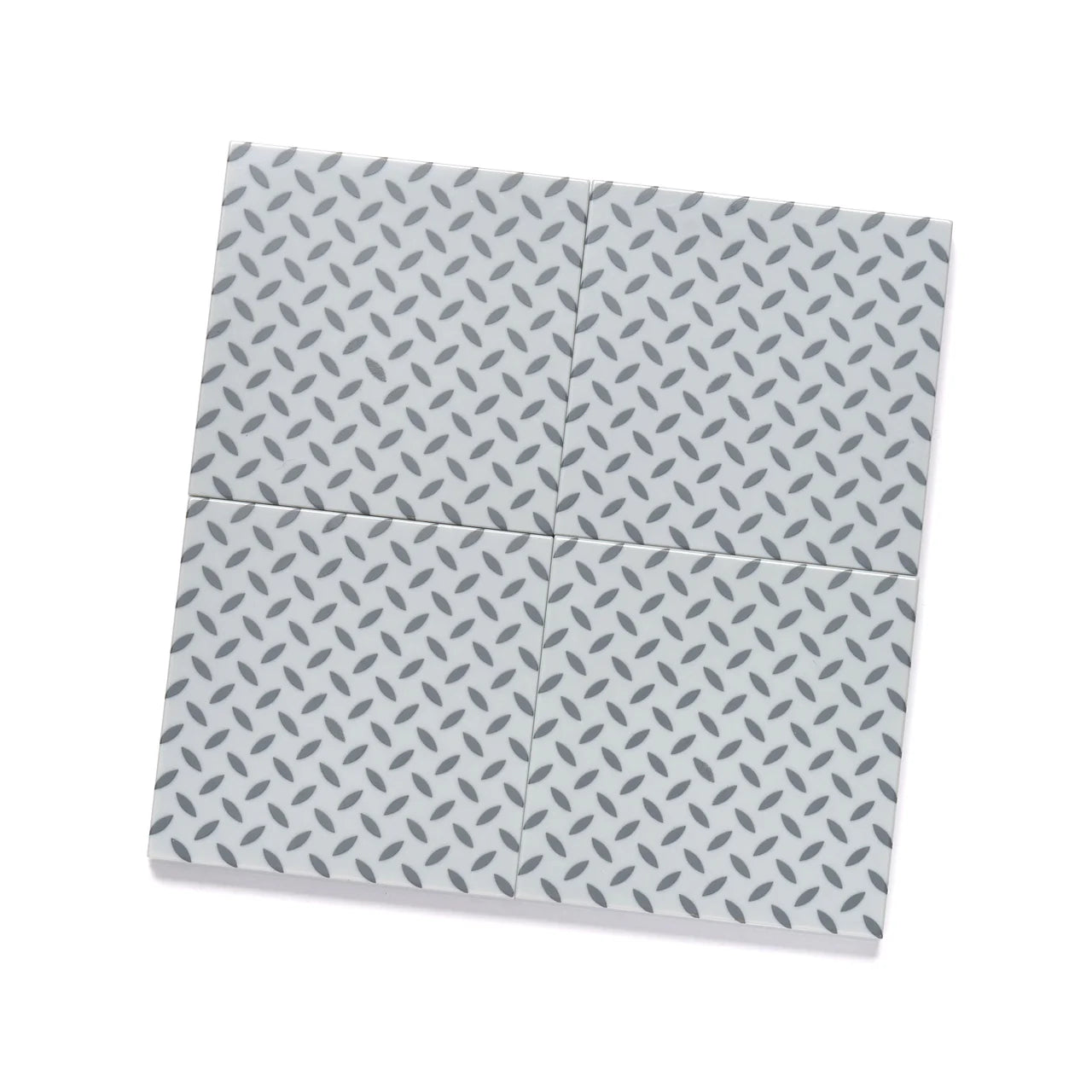Diamond Tile Plate - 4x4 Light Bluish Grey