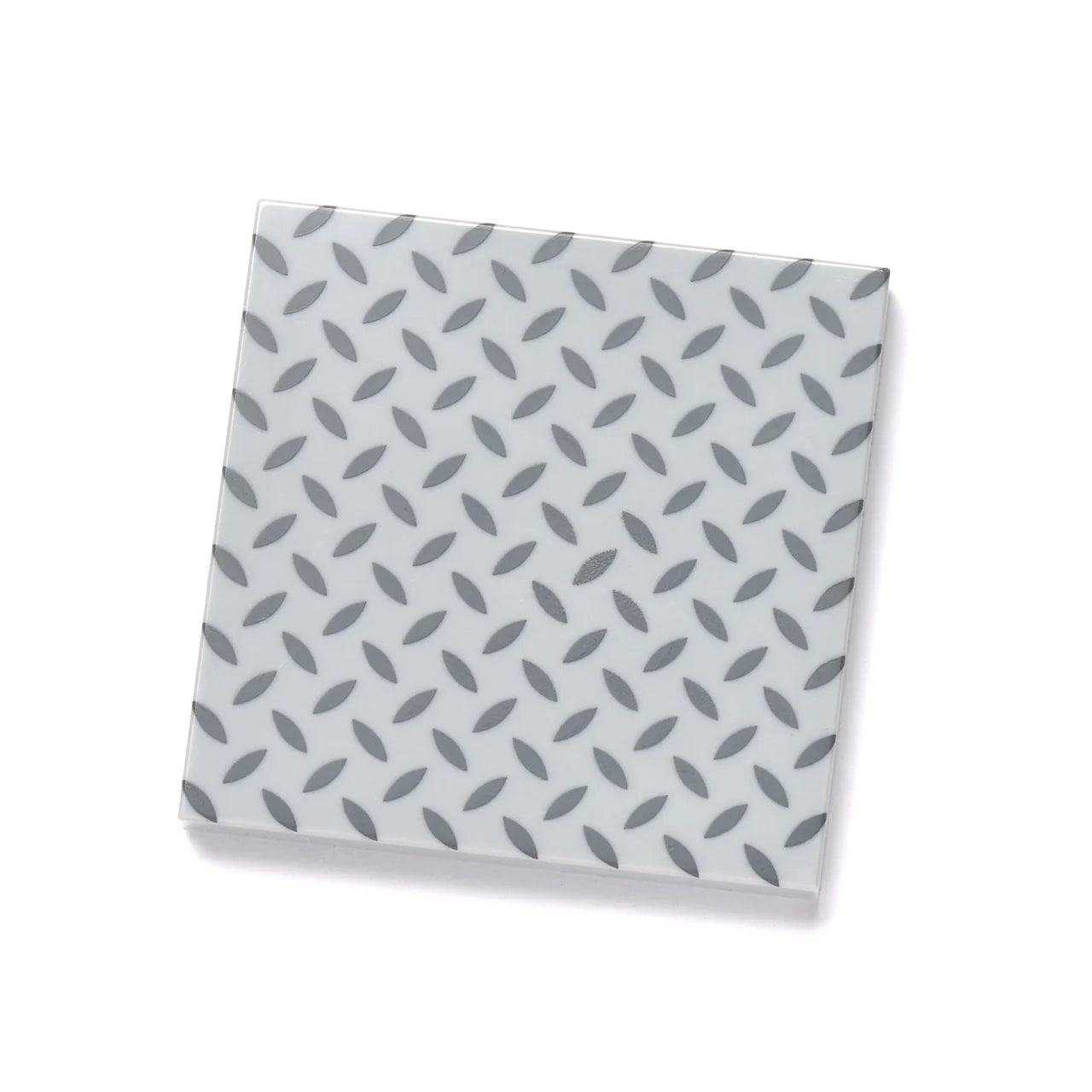 Diamond Tile Plate - 4x4 Light Bluish Grey