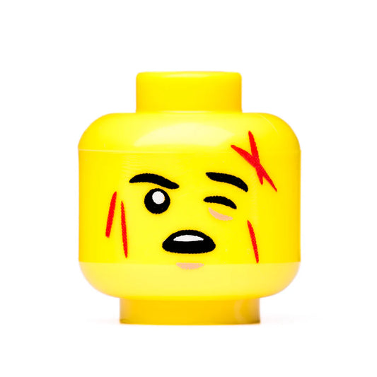 Wounded Head V3 - Yellow